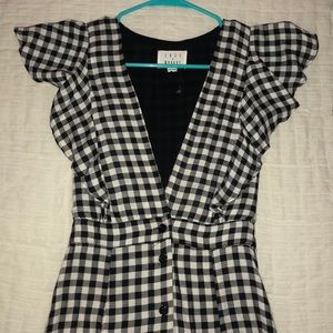 Lost + Wander Plaid Dress